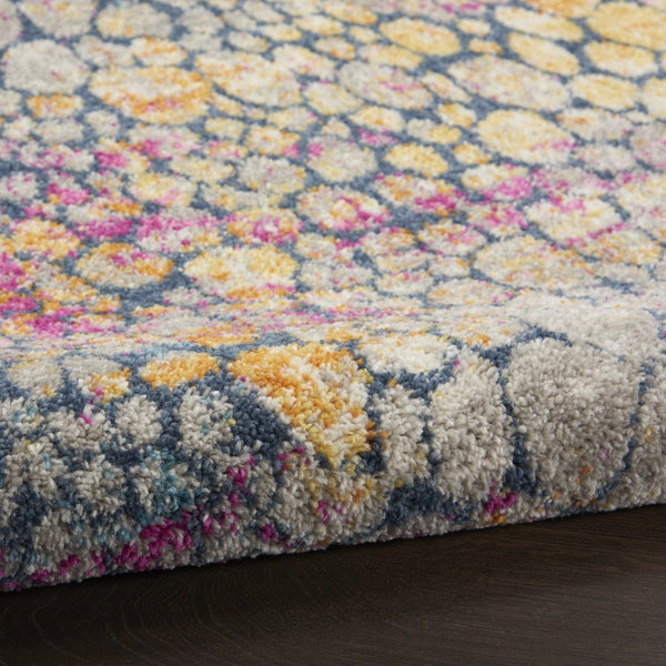 2’ x 3’ Yellow and Pink Coral Reef Scatter Rug