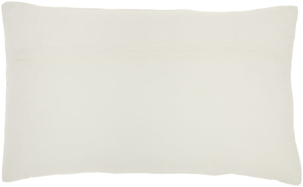 Brilliant Ivory lumbar Pillow