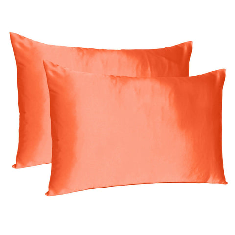 Poppy Dreamy Set of 2 Silky Satin Standard Pillowcases