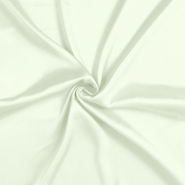 Ivory Dreamy Set of 2 Silky Satin Standard Pillowcases