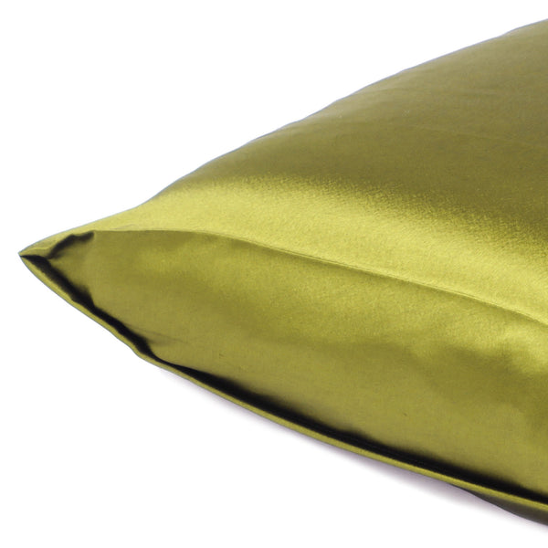 Lemongrass Dreamy Set of 2 Silky Satin Queen Pillowcases