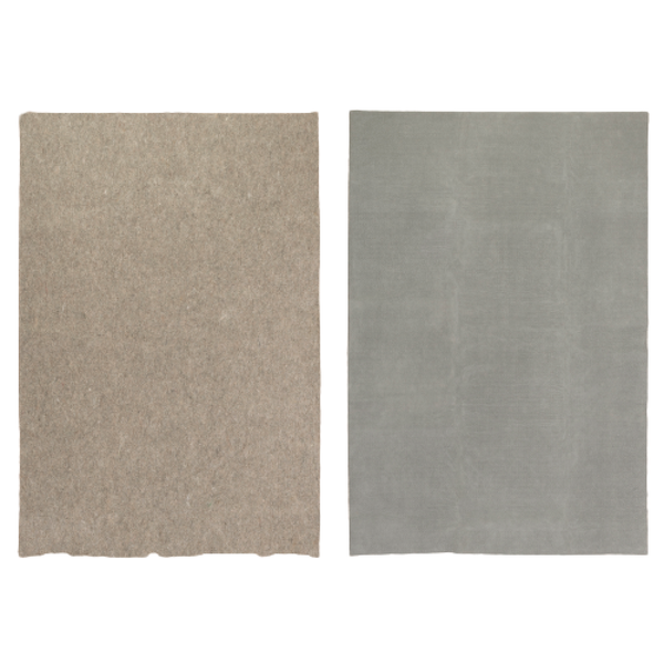 2' x 4' Grey Non Slip Rug Pad