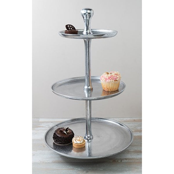 Round Three Tier Serving Stand