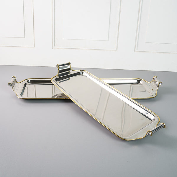 Rectangular Decorative Handle Tray