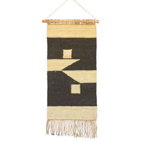 Black and Gold Bohemian Wall Hanging