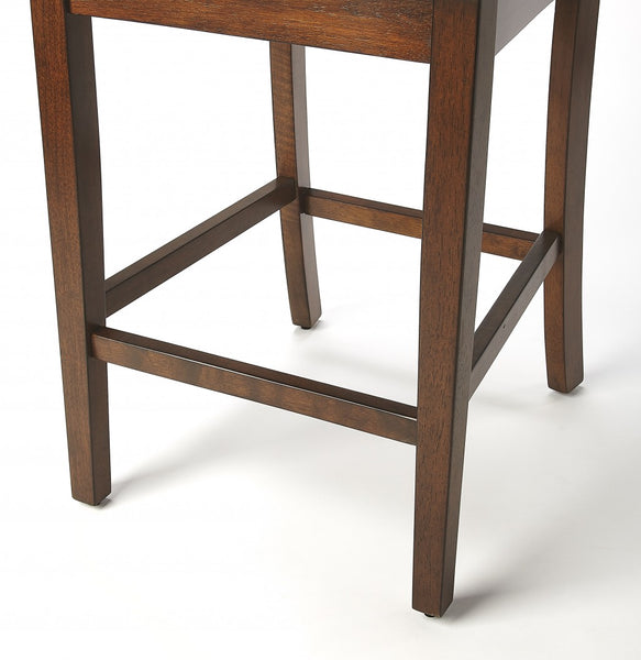 Dark Brown High Pub Stool