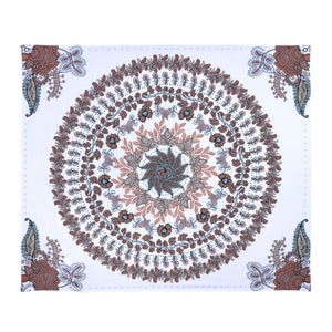 Bohemian Floral Medallion Wall Tapestry