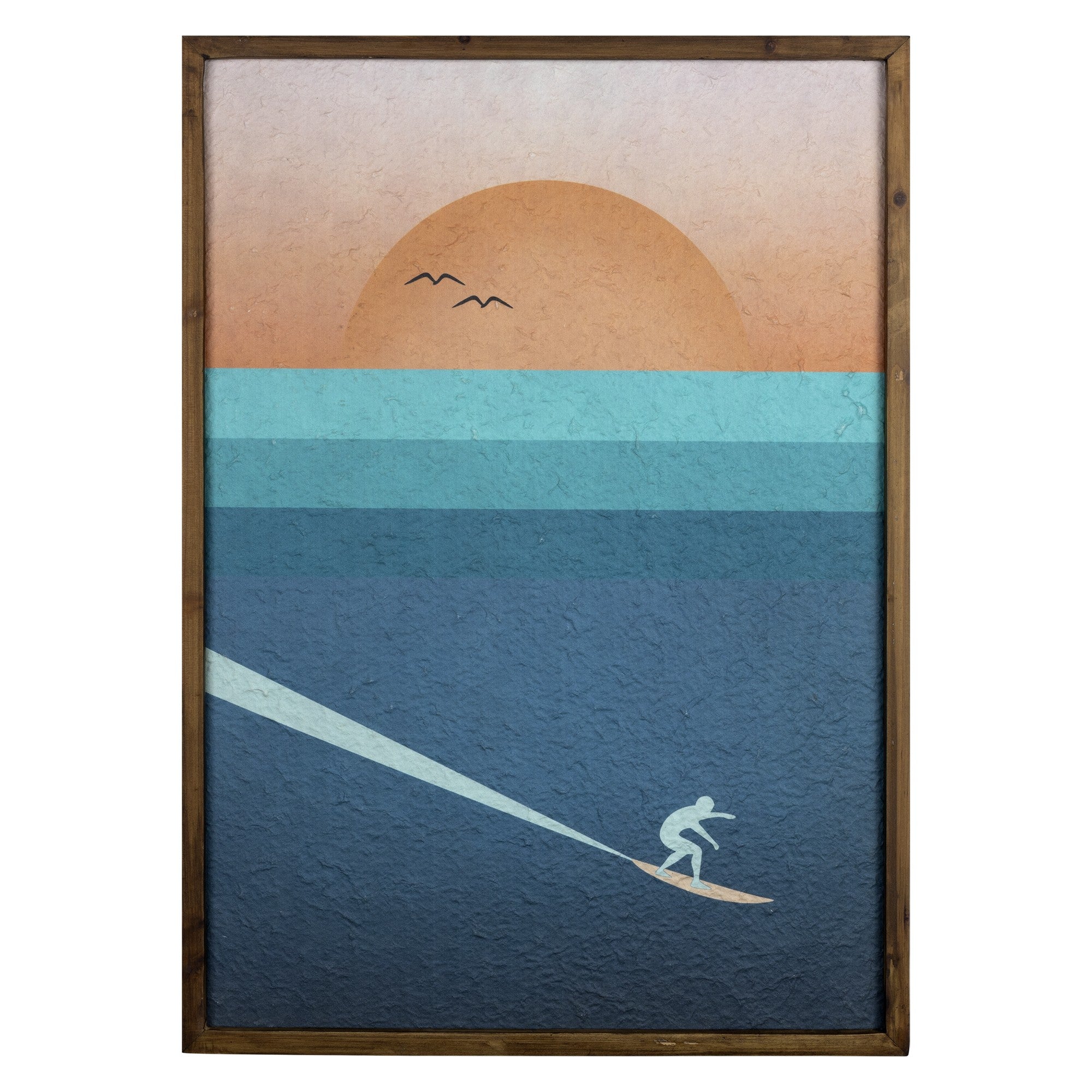 Framed Surfing Wall Art