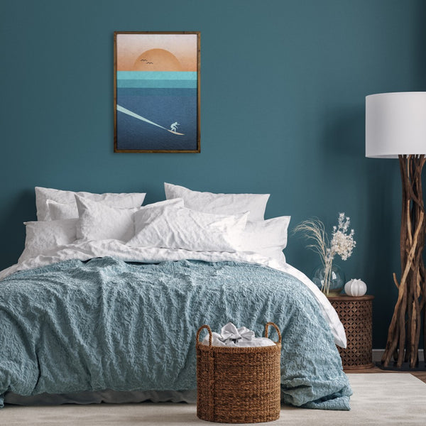 Framed Surfing Wall Art