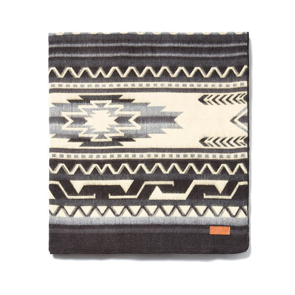 Ultra Soft Dark Gray Southwest Handmade Blanket