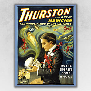 36" x 48" Thurston Spirits Vintage Magic Poster Wall Art