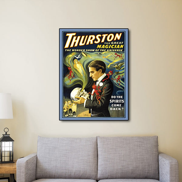 8.5" x 11" Thurston Spirits Vintage Magic Poster Wall Art