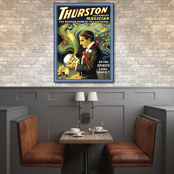 8.5" x 11" Thurston Spirits Vintage Magic Poster Wall Art