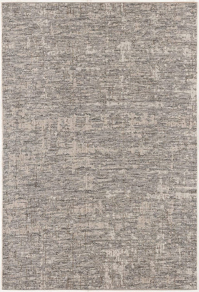 3’ x 10’ Ivory and Gray Modern Weathered Runner Rug