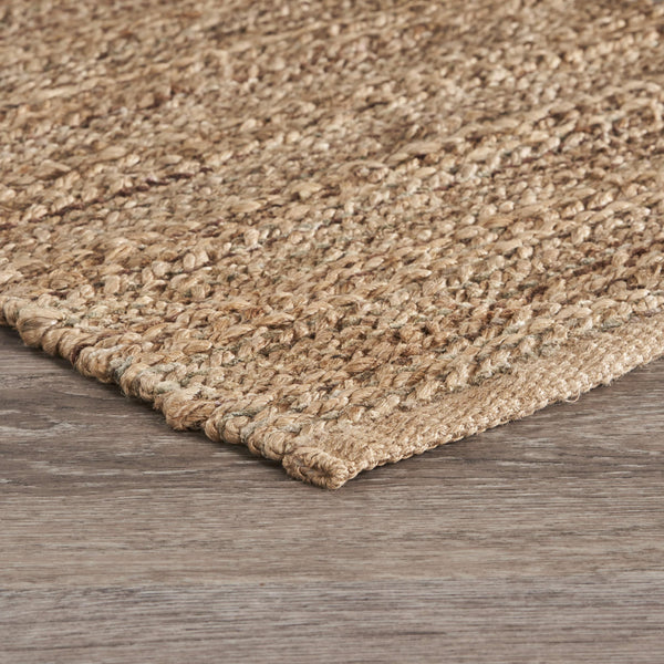 2’ x 3’ Brown Braided Scatter Rug