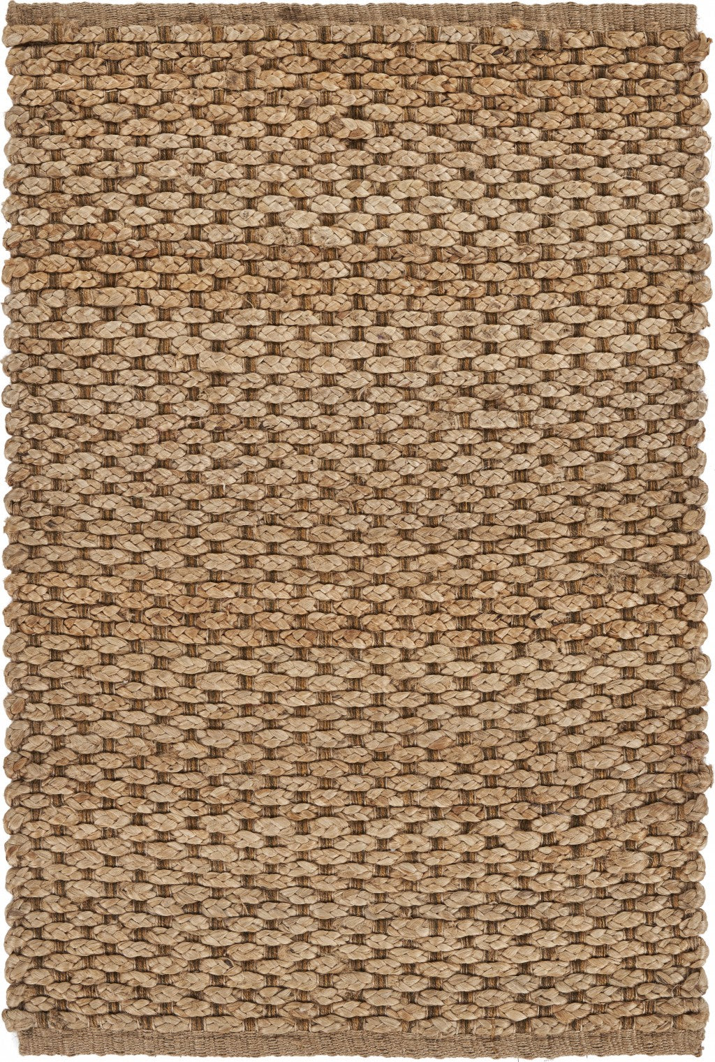 2’ x 3’ Tan Interwoven Mid Century Scatter Rug