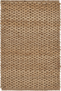 2’ x 3’ Tan Interwoven Mid Century Scatter Rug