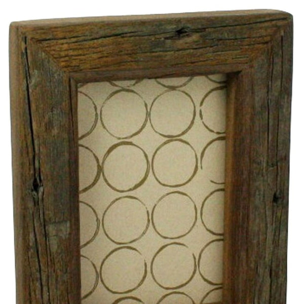 4x6 Petite Reclaimed Wood Vertical Frame