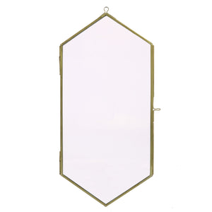 Jumbo Gold Metal Diamond Hanging Frame