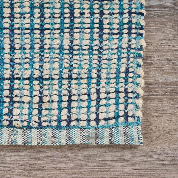 5’ x 8’ Classic Blue Jute Area Rug