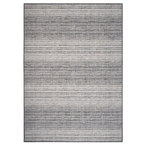 3’ x 5’ Gray Gradient Indoor Outdoor Area Rug