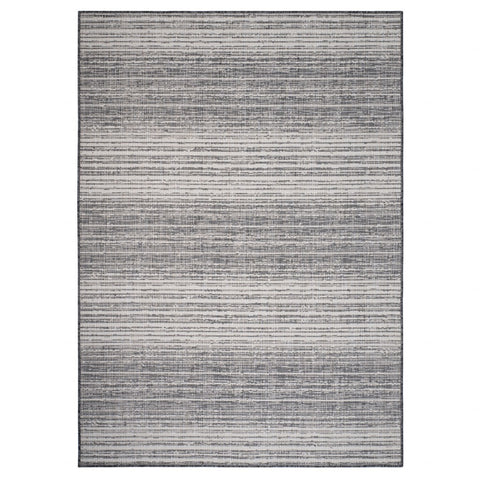 3’ x 5’ Gray Gradient Indoor Outdoor Area Rug