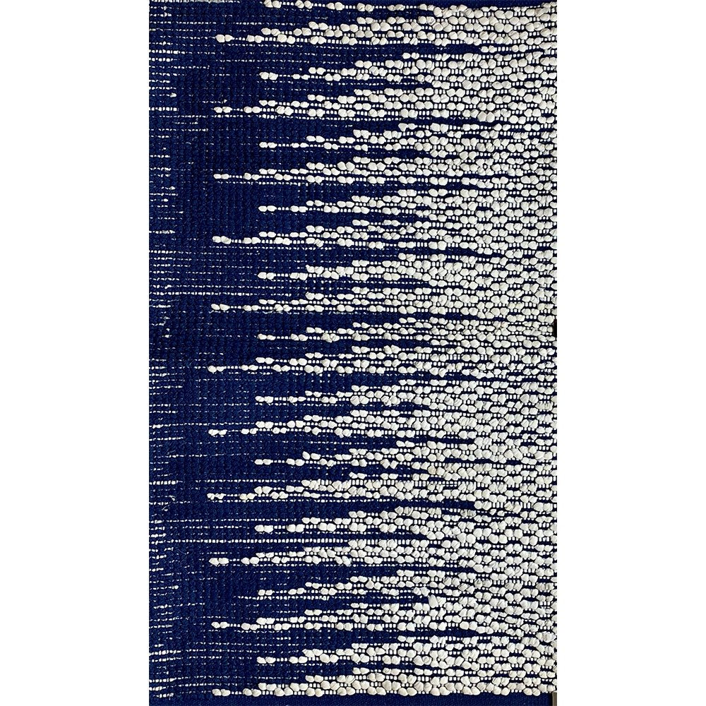 5’ x 7’ Blue and White Transition Area Rug