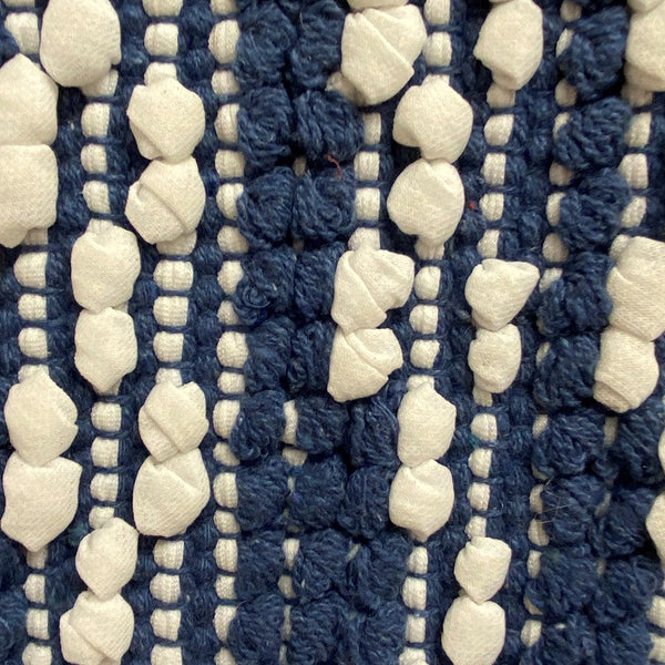 3’ x 4’ Blue and White Transition Area Rug