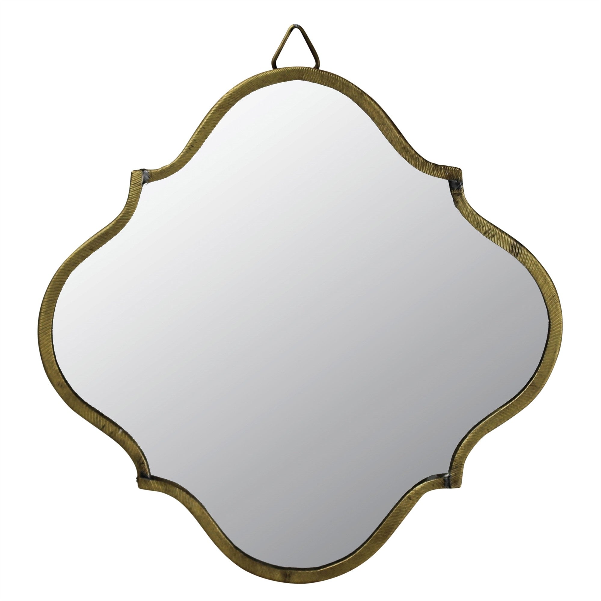 Gold Motif Wall Mirror