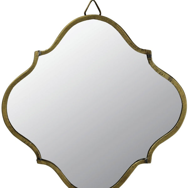 Gold Motif Wall Mirror