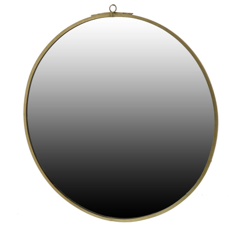 Gold Round Wall Mirror