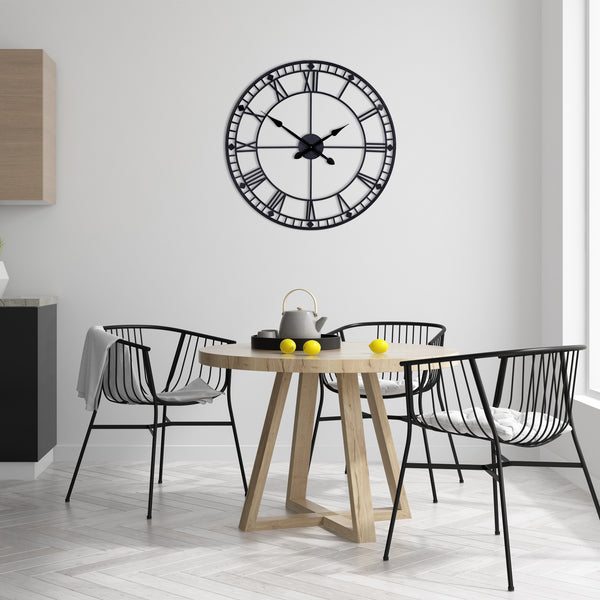 Stratton Home Decor Modern 31.5" Evan Wall Clock