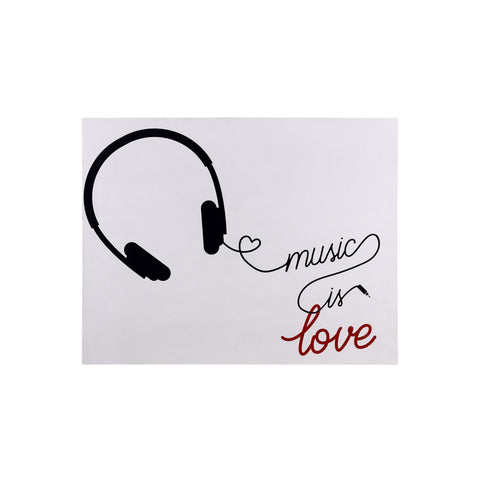 Stratton Home Decor Music is Love Wall Art