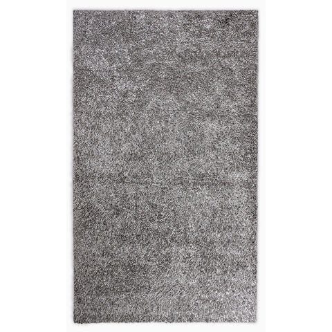 2’ x 8’ Dark Gray Contemporary Runner Rug