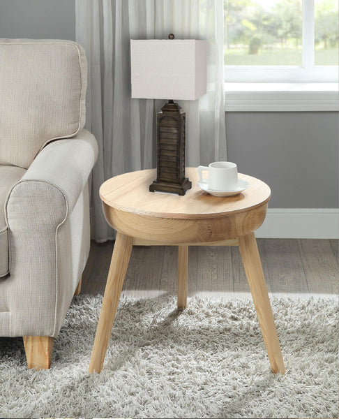 Set of 2 Brown Slatted Table Lamps with Square Shade