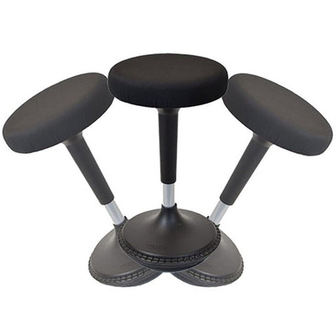 Black Tall Swivel Active Balance Chair