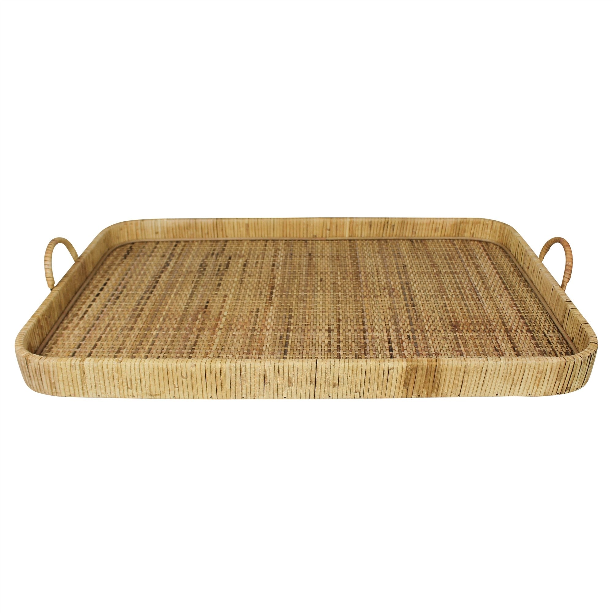 Jumbo Bamboo Rectangular Tray