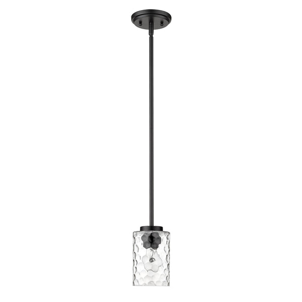 Livvy 1-Light Matte Black Pendant