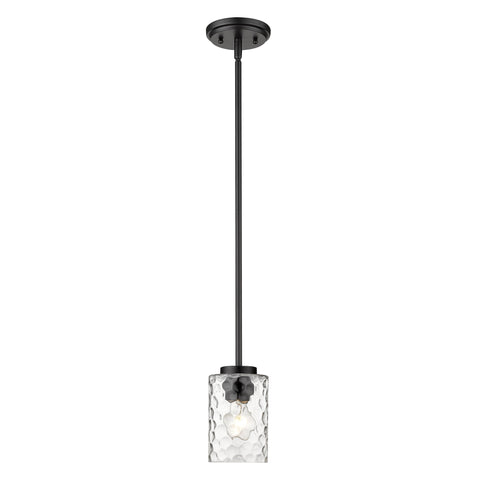 Livvy 1-Light Matte Black Pendant