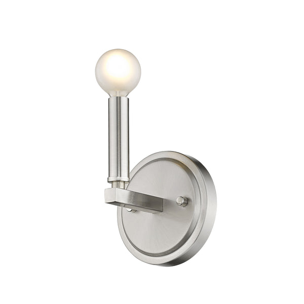 Sawyer 1-Light Satin Nickel Sconce