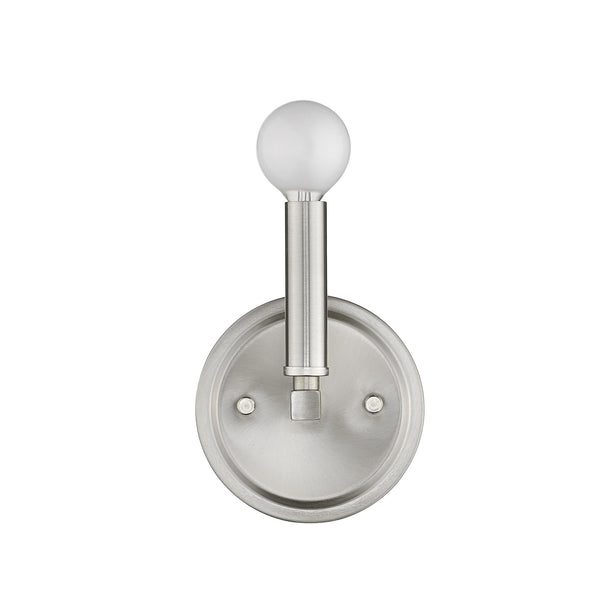 Sawyer 1-Light Satin Nickel Sconce