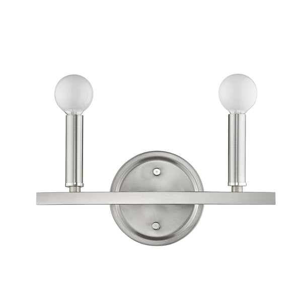 Sawyer 2-Light Satin Nickel Vanity