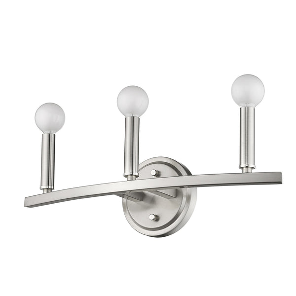 Sawyer 3-Light Satin Nickel Vanity