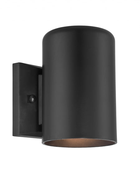 Minimalist Matte black Cylinder Wall Light