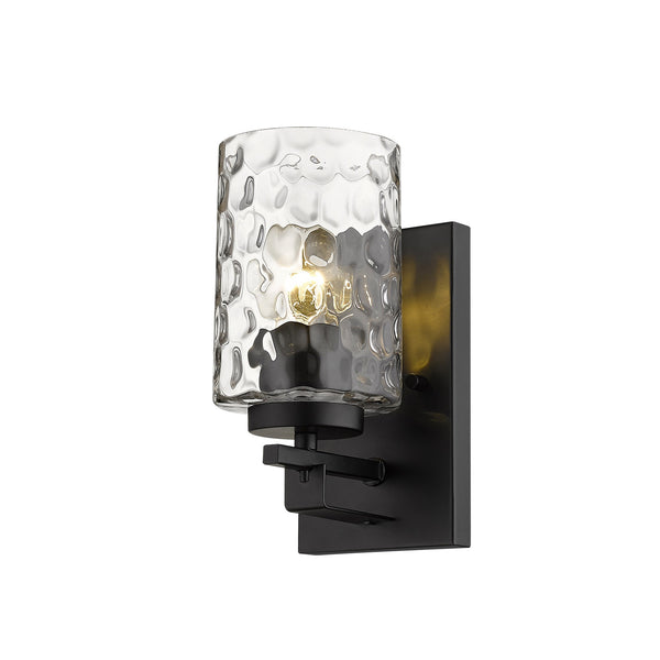 Livvy 1-Light Matte Black Sconce