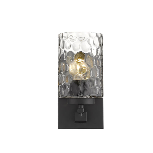 Livvy 1-Light Matte Black Sconce