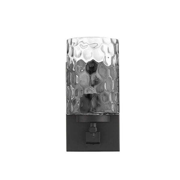 Livvy 1-Light Matte Black Sconce