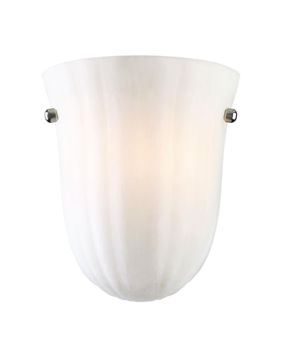 Baronne 1-Light Sconce With Frosted Glass