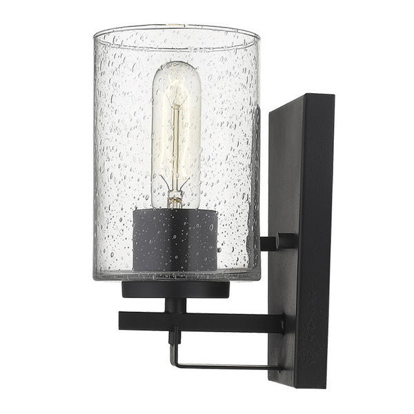 Orella 1-Light Matte Black Sconce