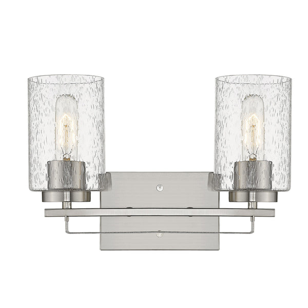 Orella 2-Light Satin Nickel Vanity